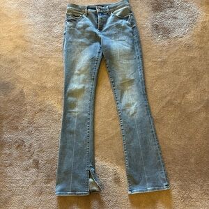 Express Light Blue Flare Jeans